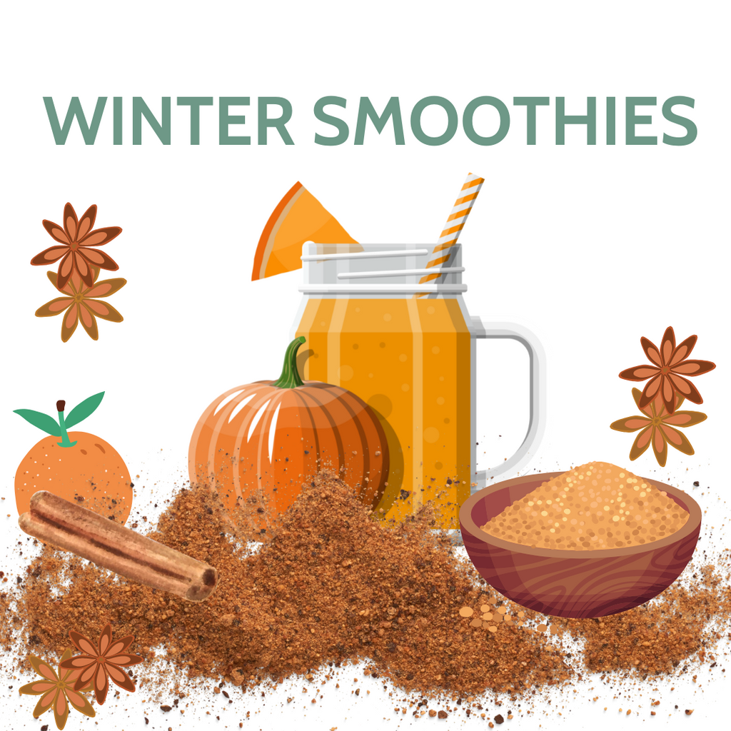 Boosting immunity with winter smoothies.