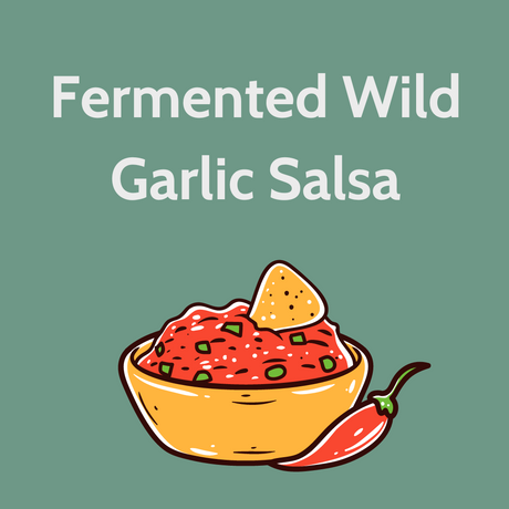 Fermented Wild Garlic Salsa