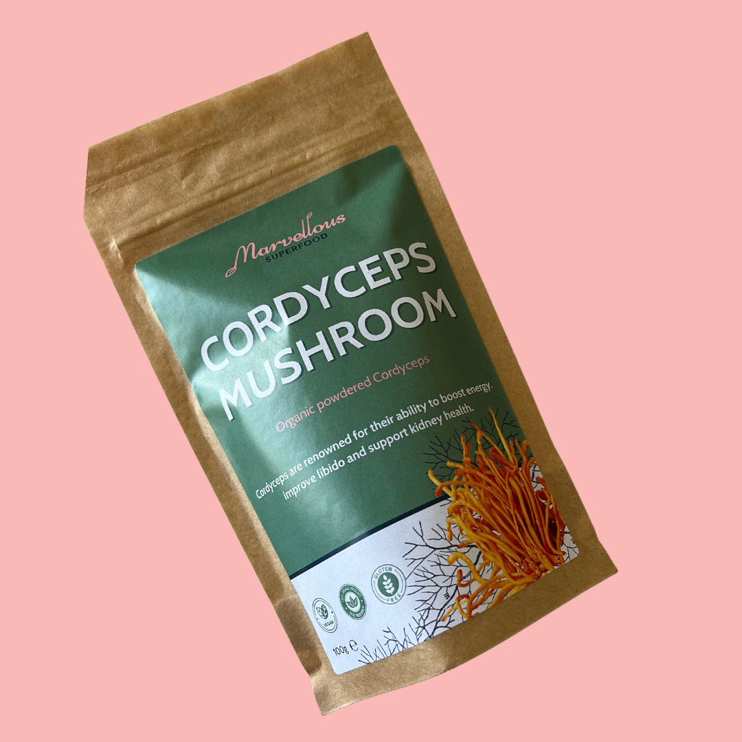 Cordyceps Sinensis Mushroom Extract Powder – 40% Polysaccharides, No Fillers, Maple Lifesciences