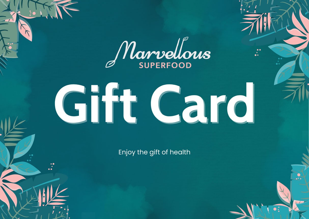 Marvellous superfood gift card